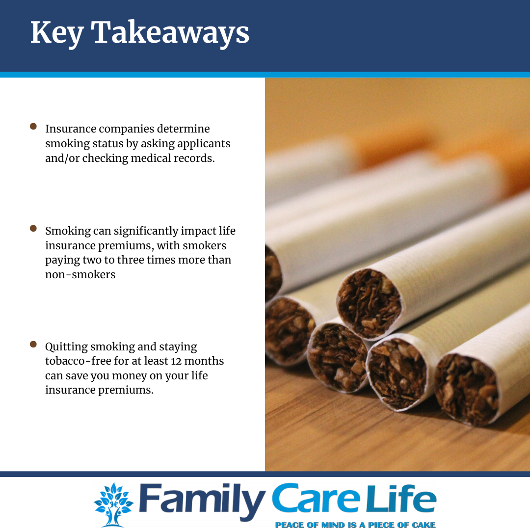 life insurance and tobacco use Insurance Companies and Smoking Status Impact on Life Insurance Premiums
